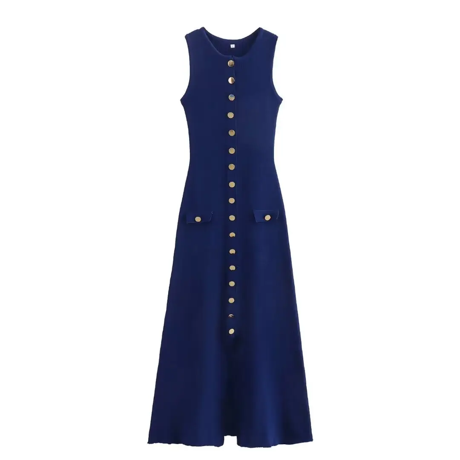 Classic sleeveless Dress