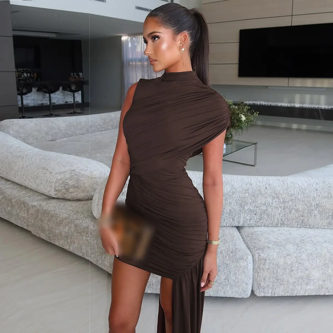 One Shoulder Elegance Dress