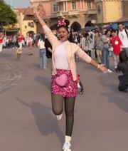 Magenta Pink Sequin Skirt