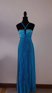 Pleated Maxi Dress