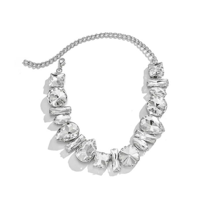 Tiger Print Chiffon Choker
