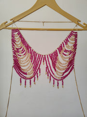 Pink and gold Bralette