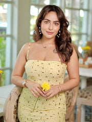 Twinkling Tea-Length Dress
