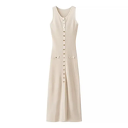 Classic sleeveless Dress