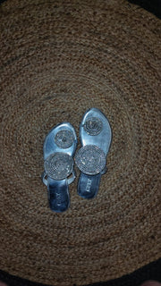 Rhinestone Party Sandals