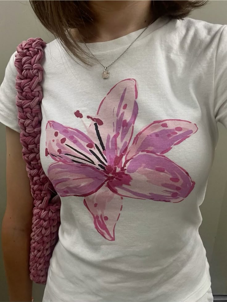 Flower tshirt