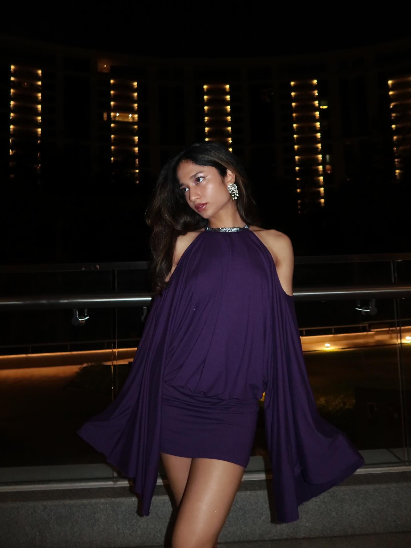 Butterfly Chain Backless Dress
