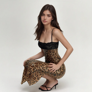 Wild Chic Midi Dress