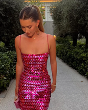 Sequined Siren Dress