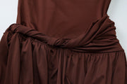 Choclate Maxi Dress