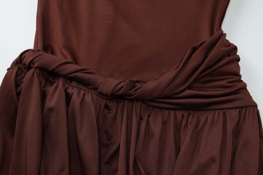 Choclate Maxi Dress