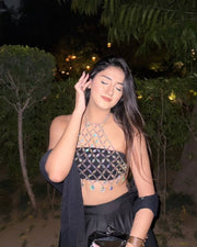 Sequin pendent top