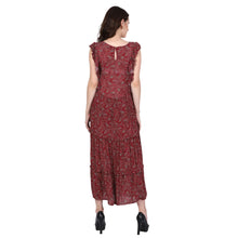 Load image into Gallery viewer, MAROON MAXI DRESS
