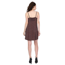 Load image into Gallery viewer, SHORT MINI BROWN DRESS
